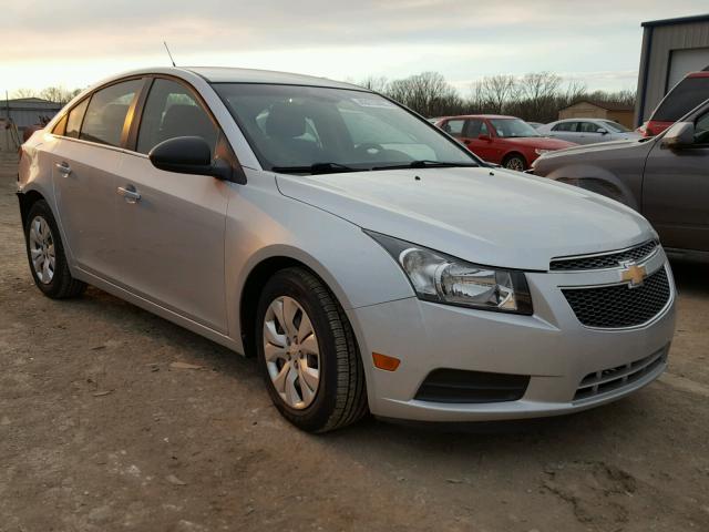 1G1PC5SH0C7273711 - 2012 CHEVROLET CRUZE LS SILVER photo 1