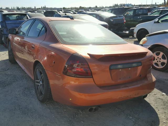 2G2WR544X41218522 - 2004 PONTIAC GRAND PRIX ORANGE photo 3