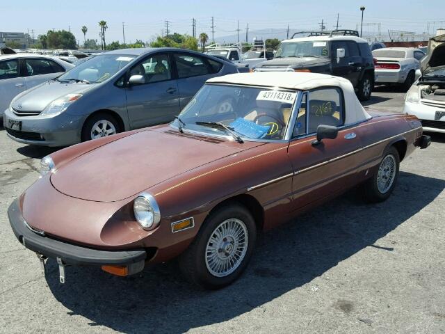 115410005165 - 1978 ALFA ROMEO SPYDER BROWN photo 2