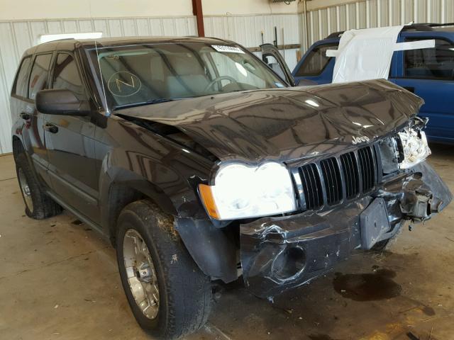 1J8GR48K77C614367 - 2007 JEEP GRAND CHER BLACK photo 1