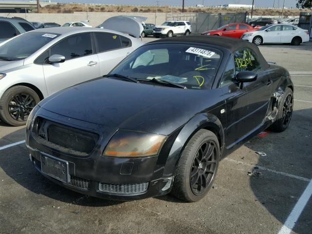 TRUUT28N111006069 - 2001 AUDI TT QUATTRO BLACK photo 2