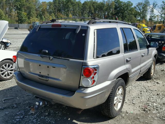 1J4G268S1XC690555 - 1999 JEEP GRAND CHER SILVER photo 4