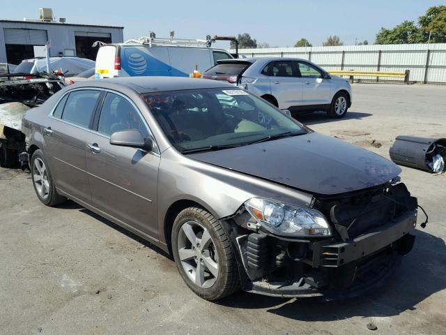 1G1ZC5E00CF146932 - 2012 CHEVROLET MALIBU 1LT BROWN photo 1