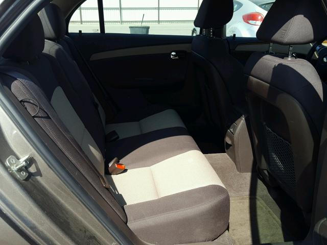 1G1ZC5E00CF146932 - 2012 CHEVROLET MALIBU 1LT BROWN photo 6