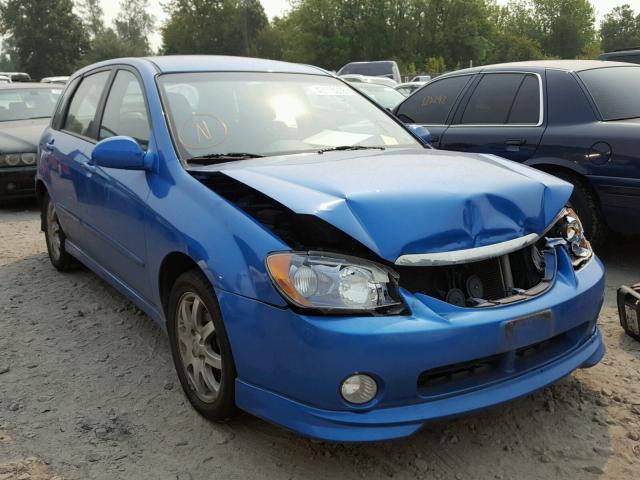 KNAFE161165222234 - 2006 KIA SPECTRA5 BLUE photo 1