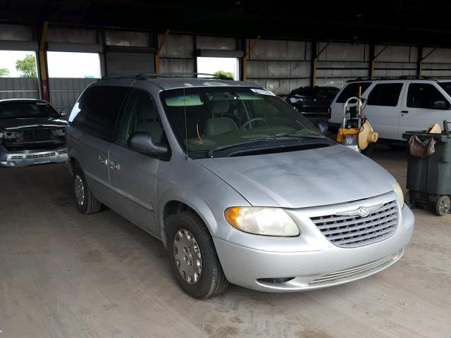 1C8GJ45G31B101482 - 2001 CHRYSLER VOYAGER LX SILVER photo 1