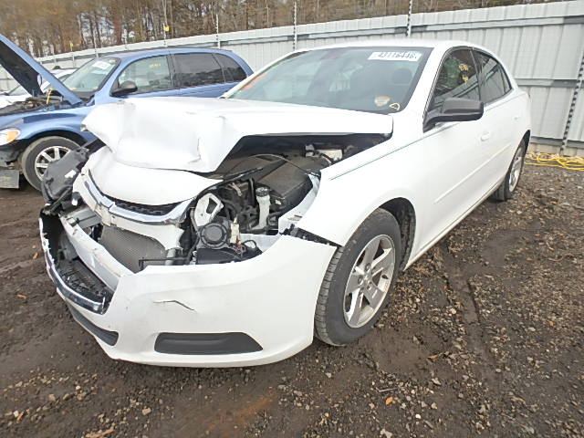 1G11B5SL2EF116185 - 2014 CHEVROLET MALIBU LS WHITE photo 2