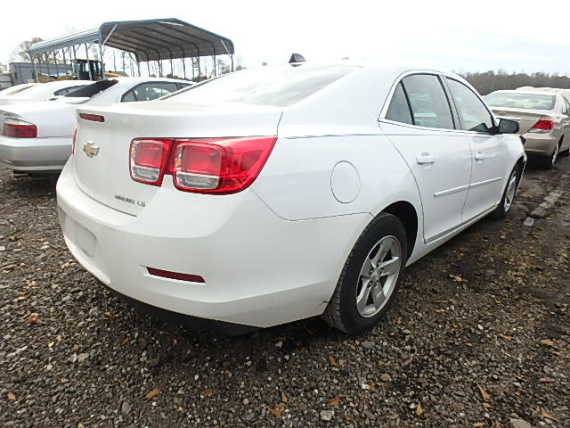 1G11B5SL2EF116185 - 2014 CHEVROLET MALIBU LS WHITE photo 4