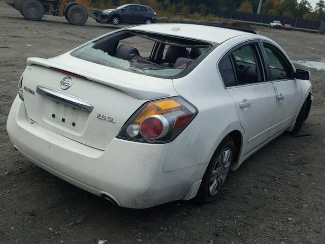 1N4AL2AP0CC116973 - 2012 NISSAN ALTIMA BAS WHITE photo 4