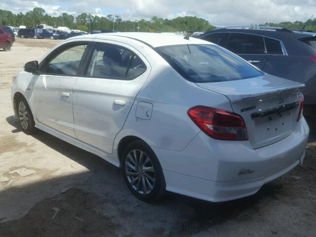 ML32F4FJ3HH004316 - 2017 MITSUBISHI MIRAGE G4 WHITE photo 3