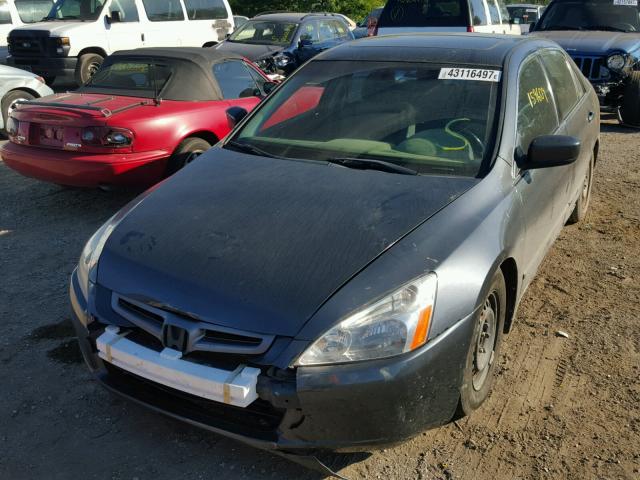 1HGCM66534A068558 - 2004 HONDA ACCORD EX GRAY photo 2