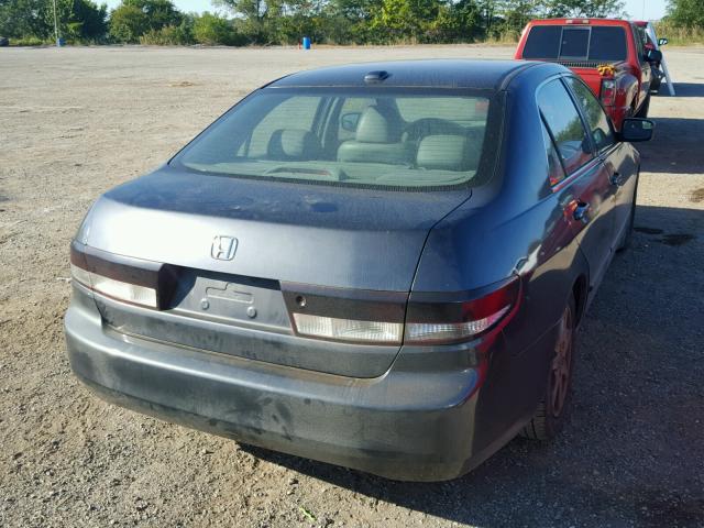 1HGCM66534A068558 - 2004 HONDA ACCORD EX GRAY photo 4