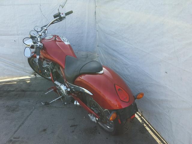5VPXB36L293002292 - 2009 VICTORY MOTORCYCLES VEGAS JACK Qırmızı foto 3