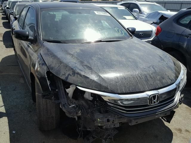 1HGCR2F59HA147099 - 2017 HONDA ACCORD SPO Чорний фото 1