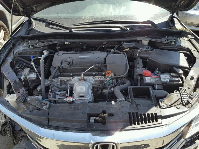 1HGCR2F59HA147099 - 2017 HONDA ACCORD SPO Чорний фото 7