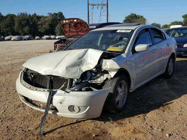 4A3AB36F17E074212 - 2007 MITSUBISHI GALANT ES WHITE photo 2