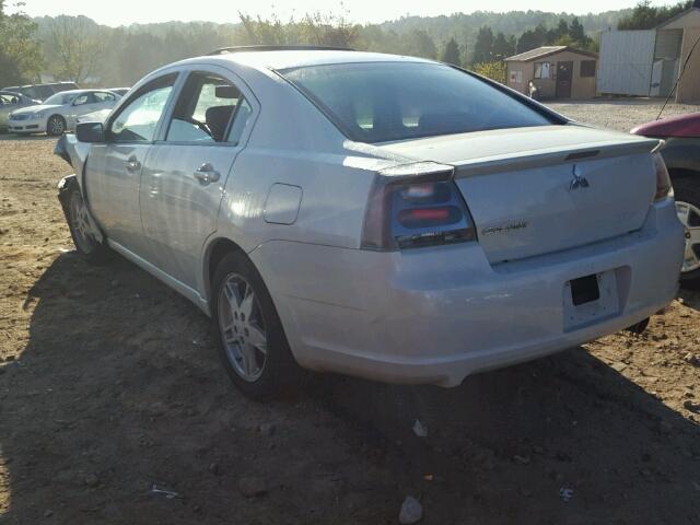 4A3AB36F17E074212 - 2007 MITSUBISHI GALANT ES WHITE photo 3