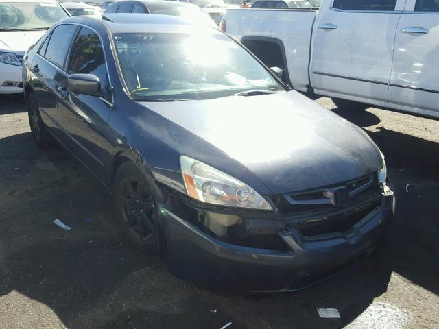 1HGCM66554A066438 - 2004 HONDA ACCORD EX BLACK photo 1