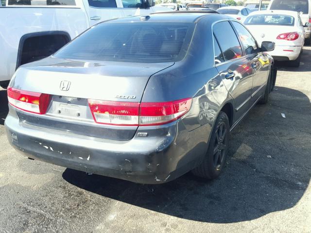 1HGCM66554A066438 - 2004 HONDA ACCORD EX BLACK photo 4