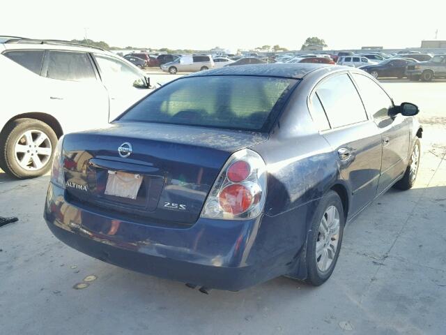 1N4AL11DX6N426380 - 2006 NISSAN ALTIMA S BLUE photo 4