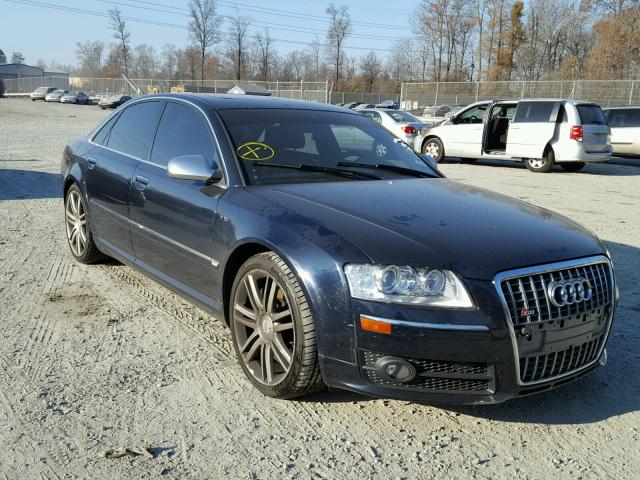 WAUPN44E67N024374 - 2007 AUDI S8 QUATTRO BLUE photo 1