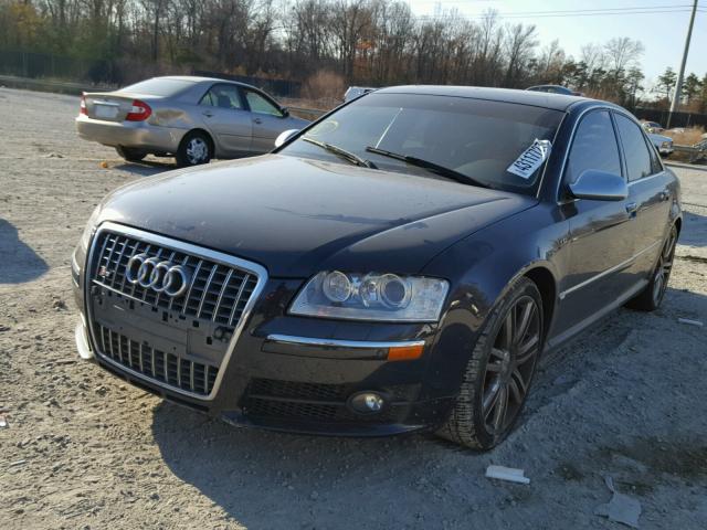 WAUPN44E67N024374 - 2007 AUDI S8 QUATTRO BLUE photo 2