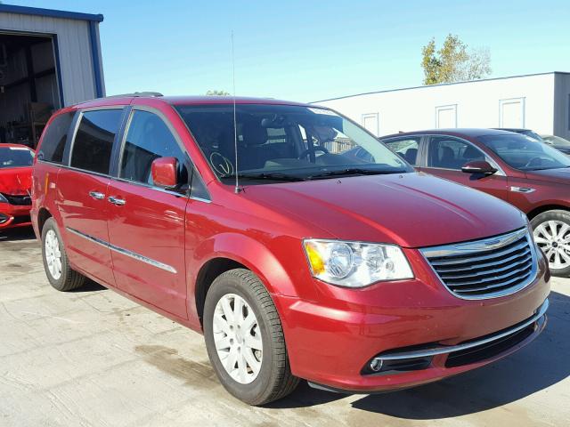 2C4RC1BG1GR269350 - 2016 CHRYSLER TOWN & COU RED photo 1