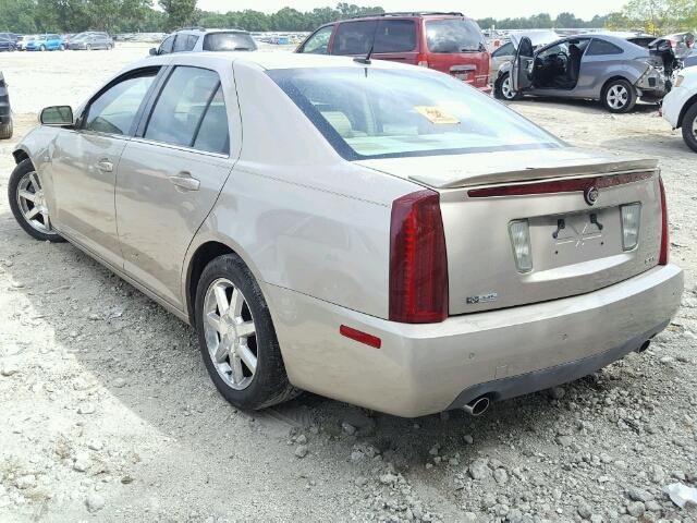 1G6DC67A460113245 - 2006 CADILLAC STS GOLD photo 3