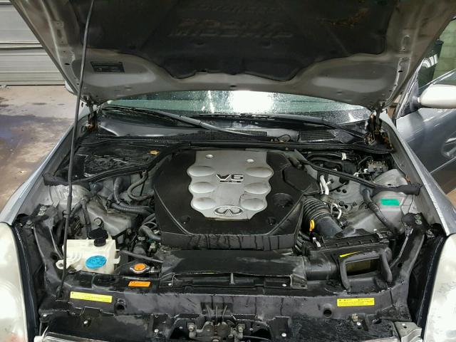 JNKCV51F76M616972 - 2006 INFINITI G35 GRAY photo 7