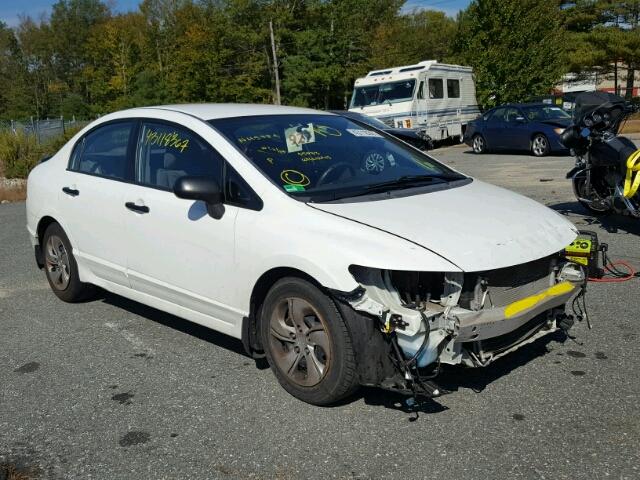 2HGFA1F32AH508046 - 2010 HONDA CIVIC WHITE photo 1