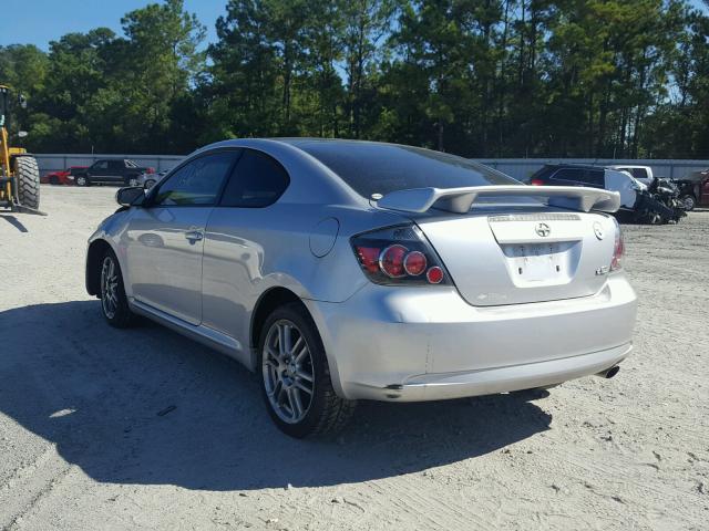JTKDE3B75A0307057 - 2010 TOYOTA SCION TC 银色 照片 3