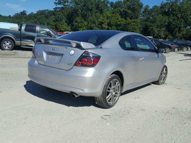 JTKDE3B75A0307057 - 2010 TOYOTA SCION TC 银色 照片 4