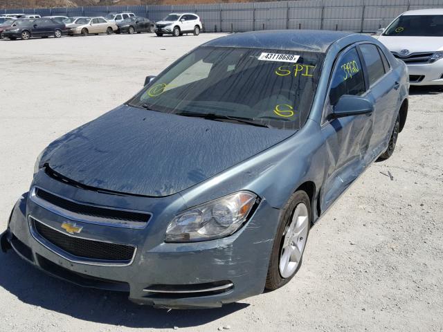 1G1ZH57B99F148543 - 2009 CHEVROLET MALIBU 1LT მწვანე ფოტო 2