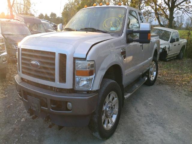 1FTSX21R19EA26572 - 2009 FORD F250 SUPER SILVER photo 2