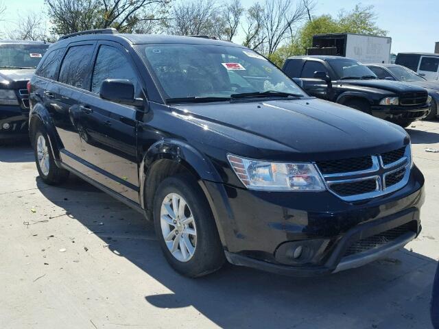 3C4PDCBG8FT627779 - 2015 DODGE JOURNEY BLACK photo 1