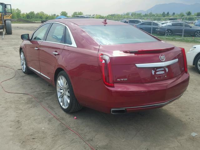 2G61U5S35D9149418 - 2013 CADILLAC XTS PLATIN RED photo 3