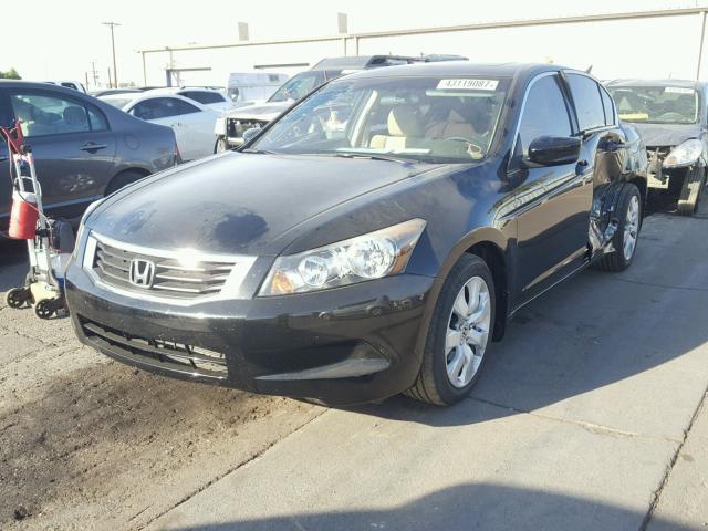 1HGCP2F71AA064070 - 2010 HONDA ACCORD EX BLACK photo 2