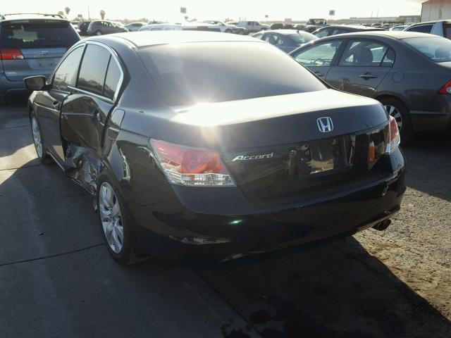 1HGCP2F71AA064070 - 2010 HONDA ACCORD EX BLACK photo 3