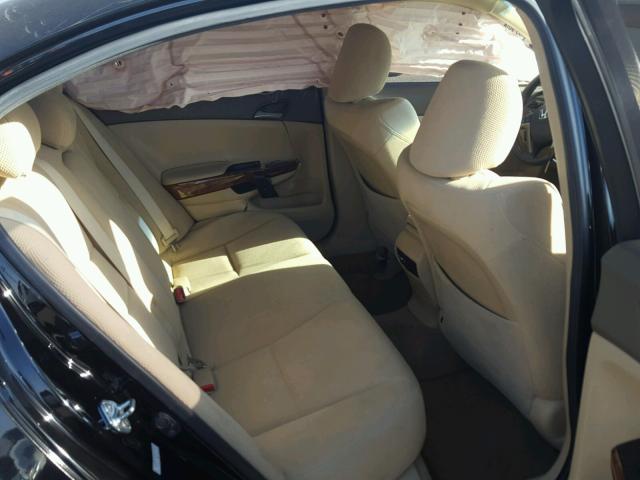 1HGCP2F71AA064070 - 2010 HONDA ACCORD EX BLACK photo 6