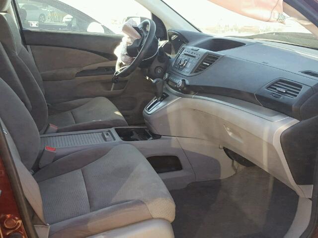 5J6RM4H55CL048755 - 2012 HONDA CR-V EX მუქწითელი ფოტო 5