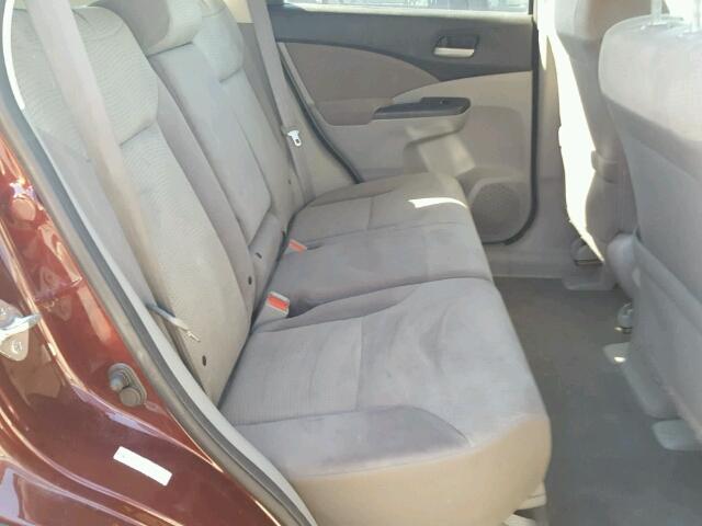 5J6RM4H55CL048755 - 2012 HONDA CR-V EX მუქწითელი ფოტო 6