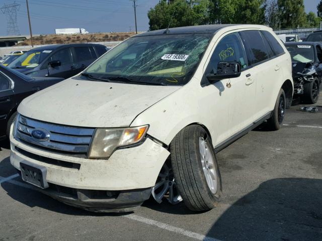 2FMDK39C37BA97080 - 2007 FORD EDGE SEL P WHITE photo 2