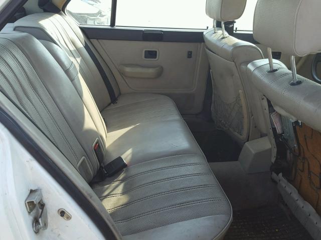 WBADK8308H9707261 - 1987 BMW 528 E AUTO WHITE photo 6