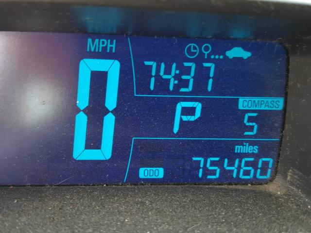 1G1JA6SGXD4135072 - 2013 CHEVROLET SONIC LS GRAY photo 8