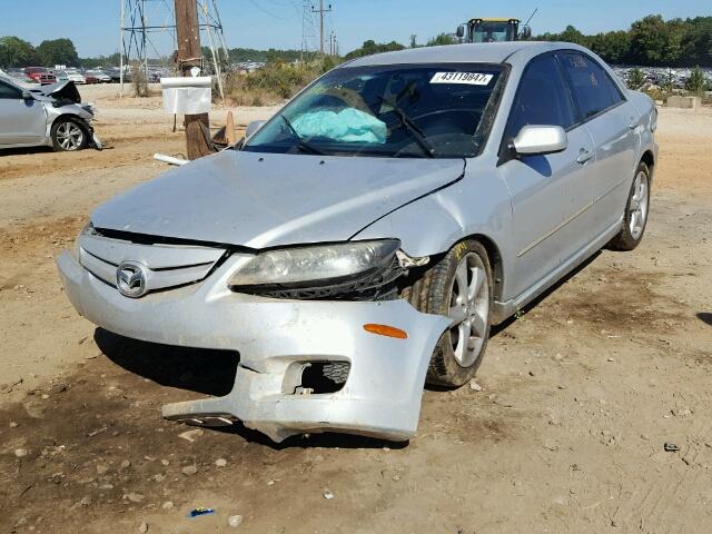 1YVHP80C375M12055 - 2007 MAZDA 6 I SILVER photo 2