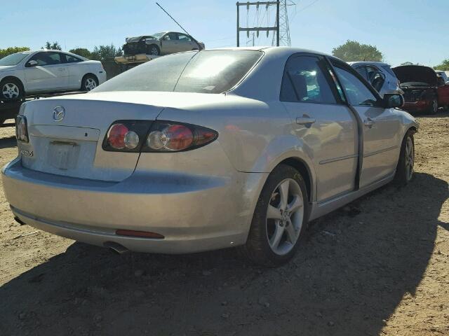 1YVHP80C375M12055 - 2007 MAZDA 6 I SILVER photo 4