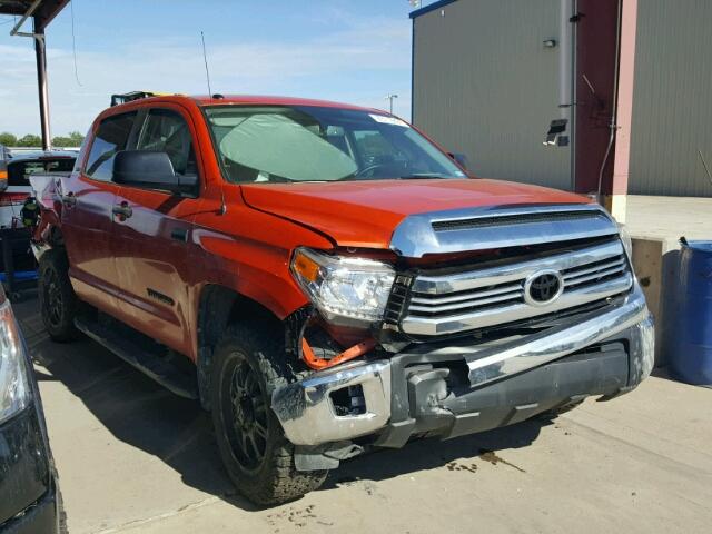 5TFDW5F13HX591361 - 2017 TOYOTA TUNDRA CRE RED photo 1