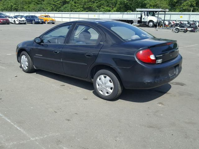 1B3ES46C91D204896 - 2001 DODGE NEON SE GRAY photo 3