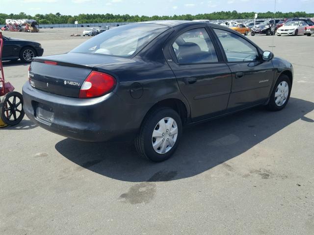 1B3ES46C91D204896 - 2001 DODGE NEON SE GRAY photo 4