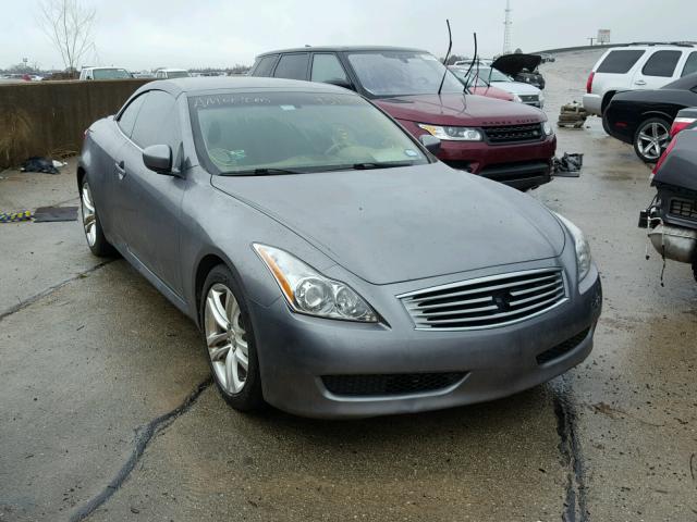 JN1CV6FE4AM353813 - 2010 INFINITI G37 BASE GRAY photo 1